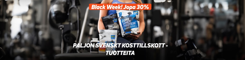 Black Week! Valitut Svenskt Kosttillskott -tuotteet jopa 20%